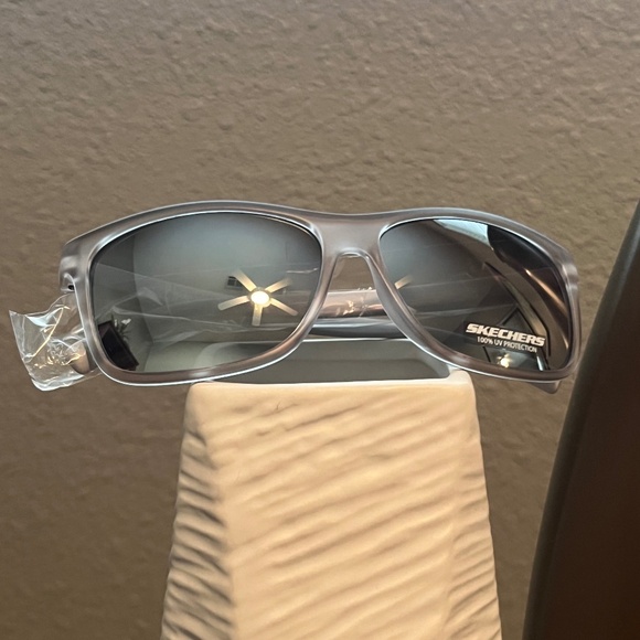 Skechers Other - SKECHERS Men's Frosted Black Sunglasses NEW